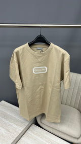 Dior Plaque Beige T-Shirt