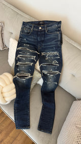 Amiri Blue Thrasher Jeans