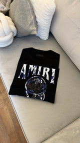 Amiri Crystal Ball Tee Black