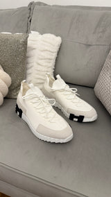 Hermes Lift Sneakers White