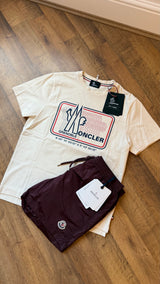 Moncler Grenoble Shorts & Tee Set