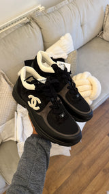 Chanel Cc Trainers Black / White