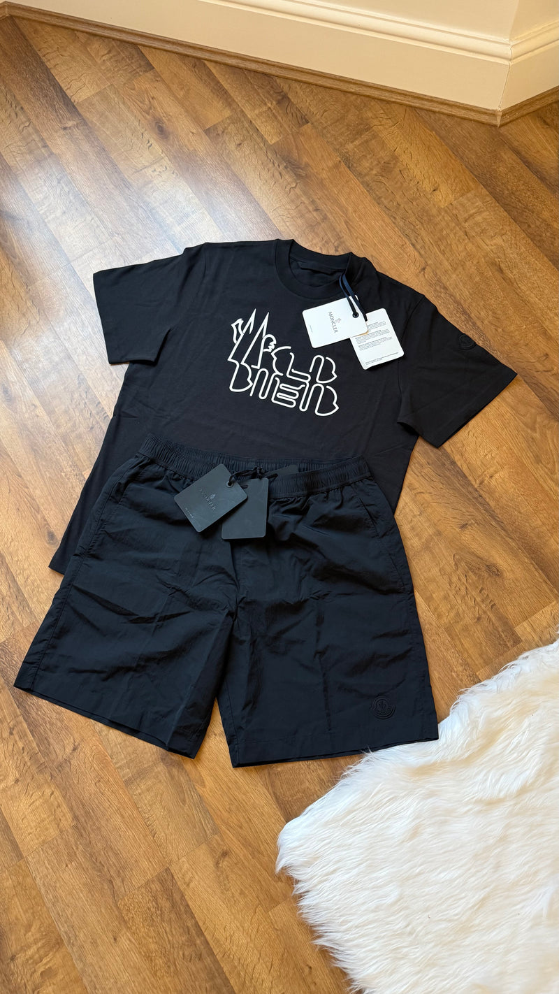 Moncler Grenoble Shorts & Tee Set