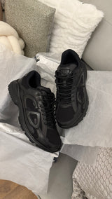 Dior Metallic Black B30 Trainers