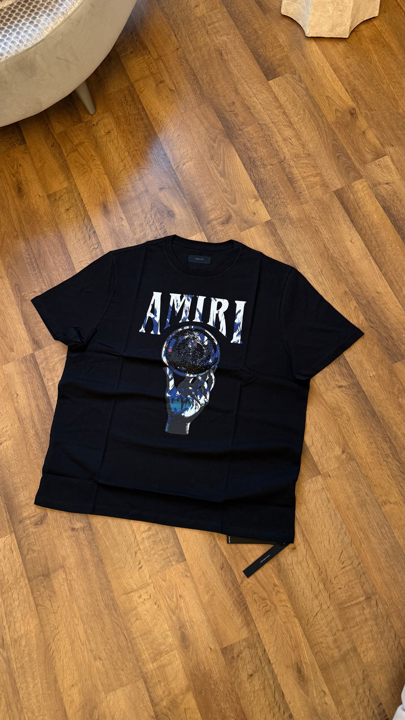 Amiri Crystal Ball Tee Black