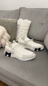 Hermes Lift Sneakers White