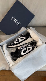 Dior B30 Trainers Black / White