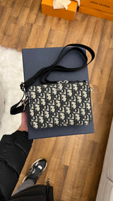 Dior Mini Zip Messenger Bag