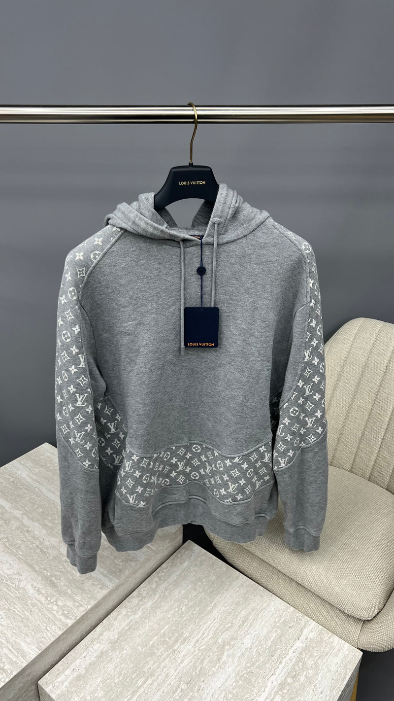 Louis Vuitton Grey Circle Hoodie