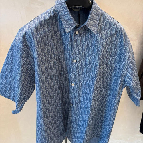 Dior Oblique Short Sleeve Overshirt